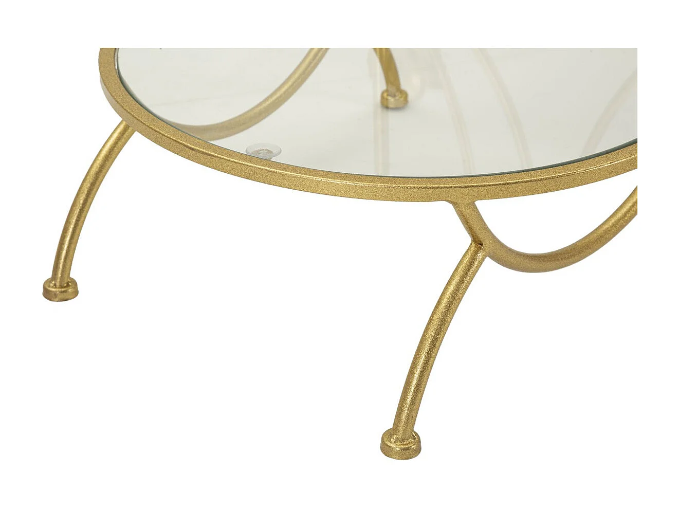 Mesa de Centro VKH803, Oro, 40x40x78 cm, Kendra Home