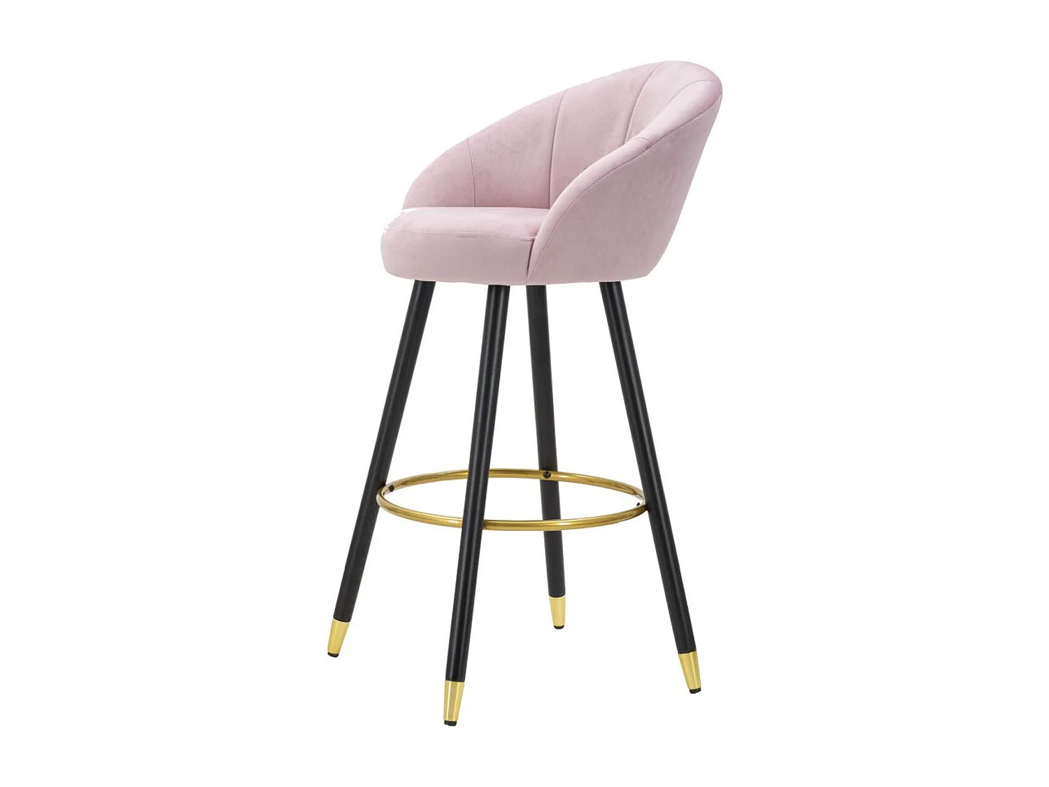 Hoher Hocker VKH431, Rosa, 55x56x104 cm, Kendra Home