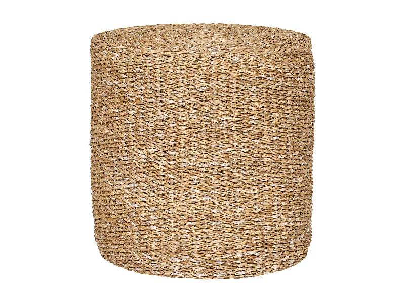 Hocker Rivera, Braun, 40x40x40 cm, Kendra Home