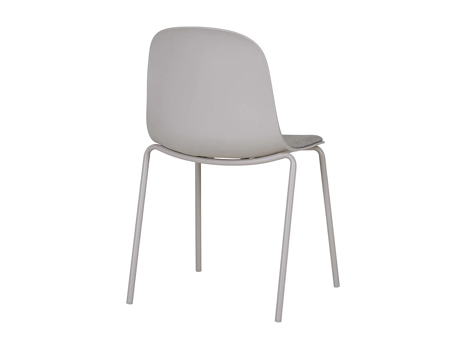 Lot de 2 Chaises Madalena, Gris, 53x50x85 cm, Kendra Home