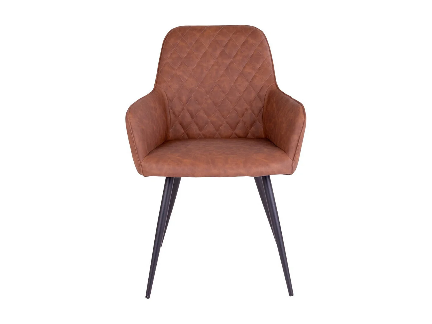 Set van 2 Stoelen Harbo 3, Bruin, 65x57x87 cm, Kendra Home