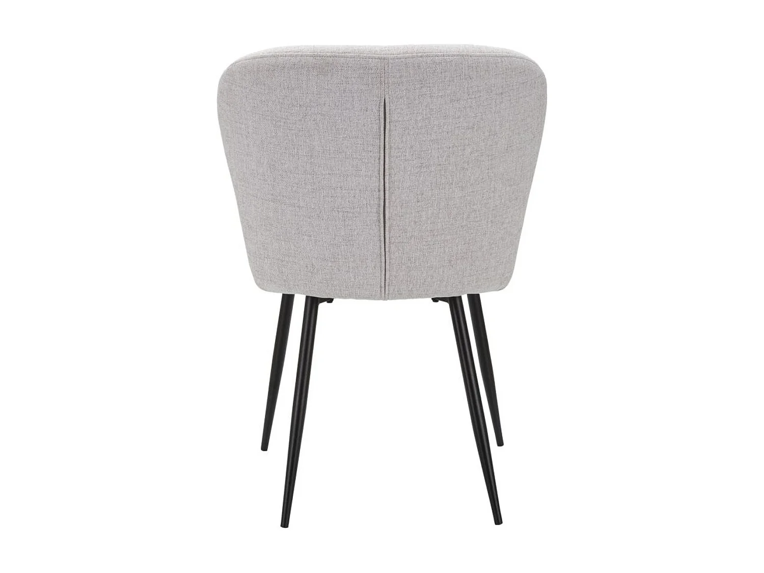 Set van 2 Stoelen VKH378, Grijs, 58x60,5x85 cm, Kendra Home