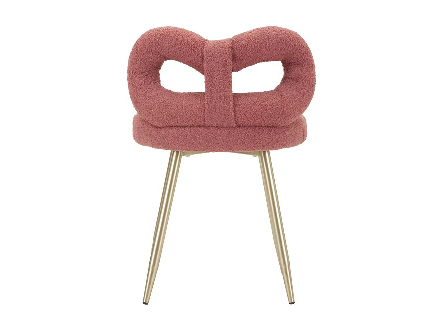 Chaise Noeud 1, Rose, 40x40x67 cm, Kendra Home