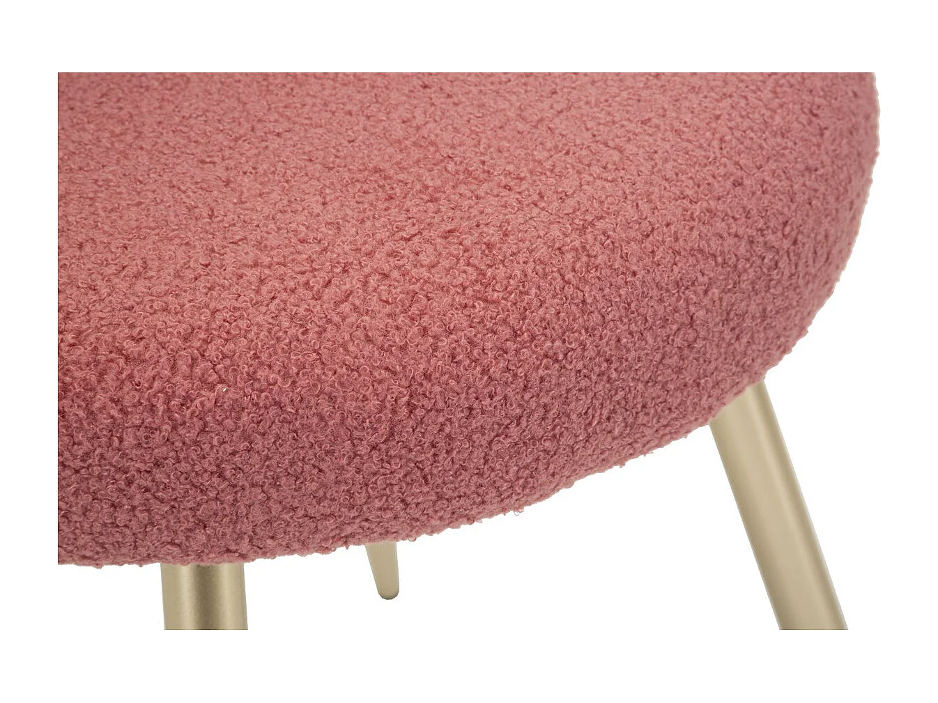 Chaise Noeud 1, Rose, 40x40x67 cm, Kendra Home