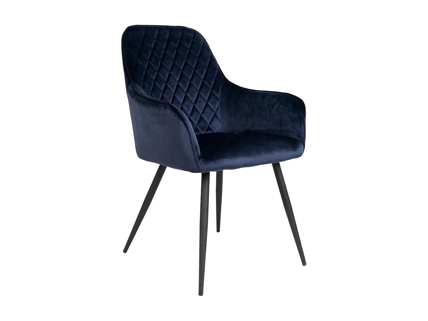 Lot de 2 Chaises Harbo, Bleu, 65x57x87 cm, Kendra Home