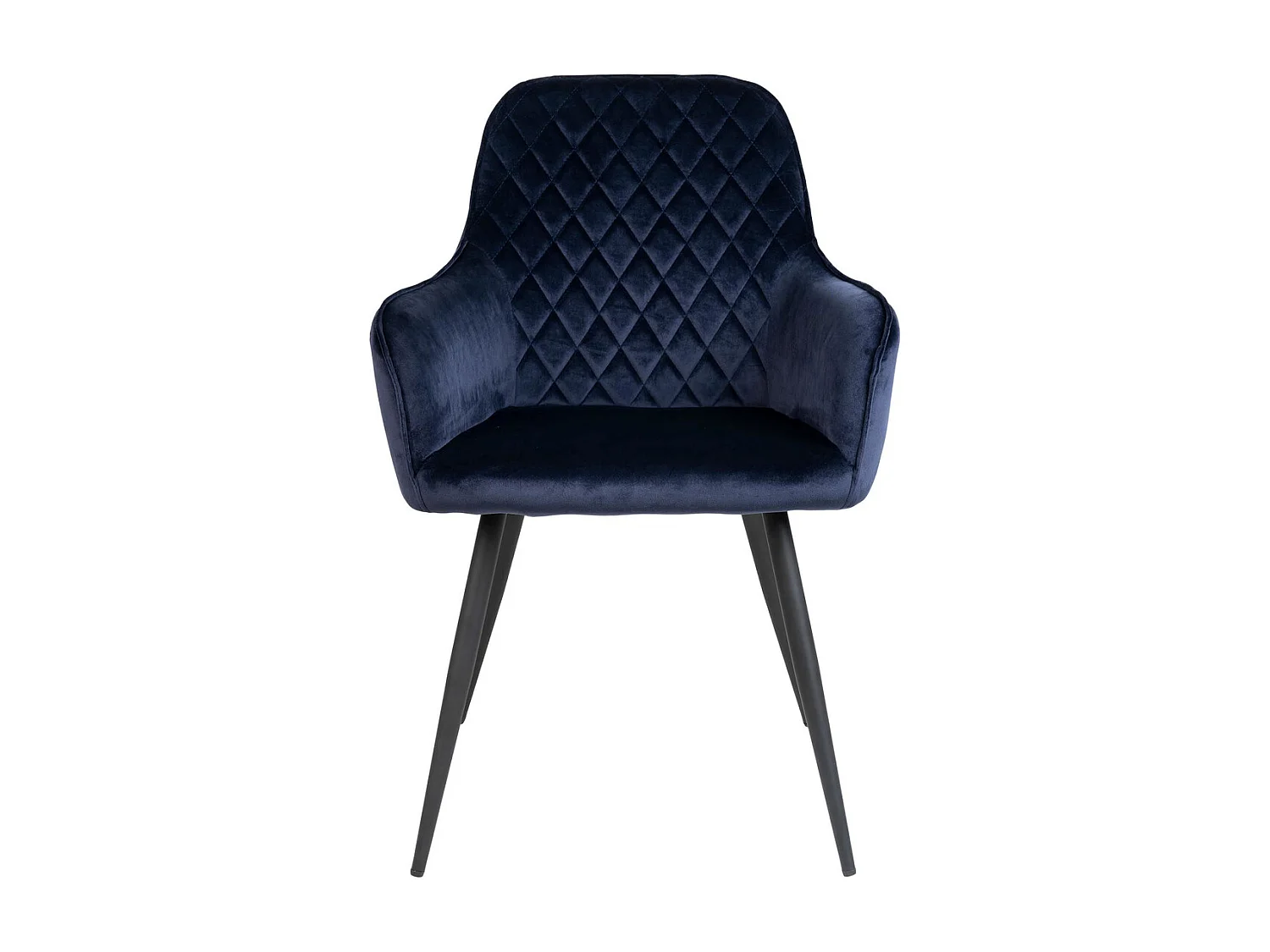 Lot de 2 Chaises Harbo, Bleu, 65x57x87 cm, Kendra Home