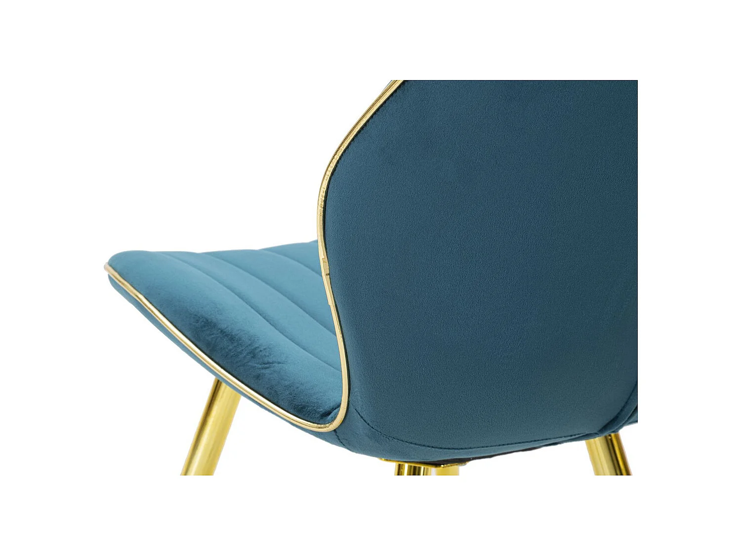 Lot de 2 Chaises VKH384, Vert Canard, 46x58x77 cm, Kendra Home