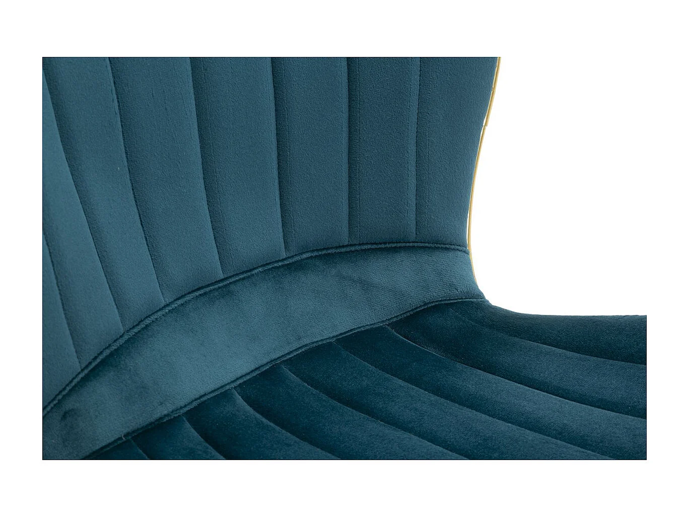 Lot de 2 Chaises VKH384, Vert Canard, 46x58x77 cm, Kendra Home