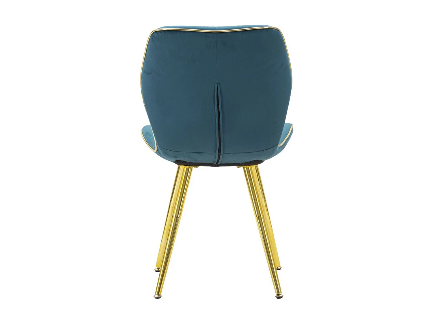 Lot de 2 Chaises VKH384, Vert Canard, 46x58x77 cm, Kendra Home