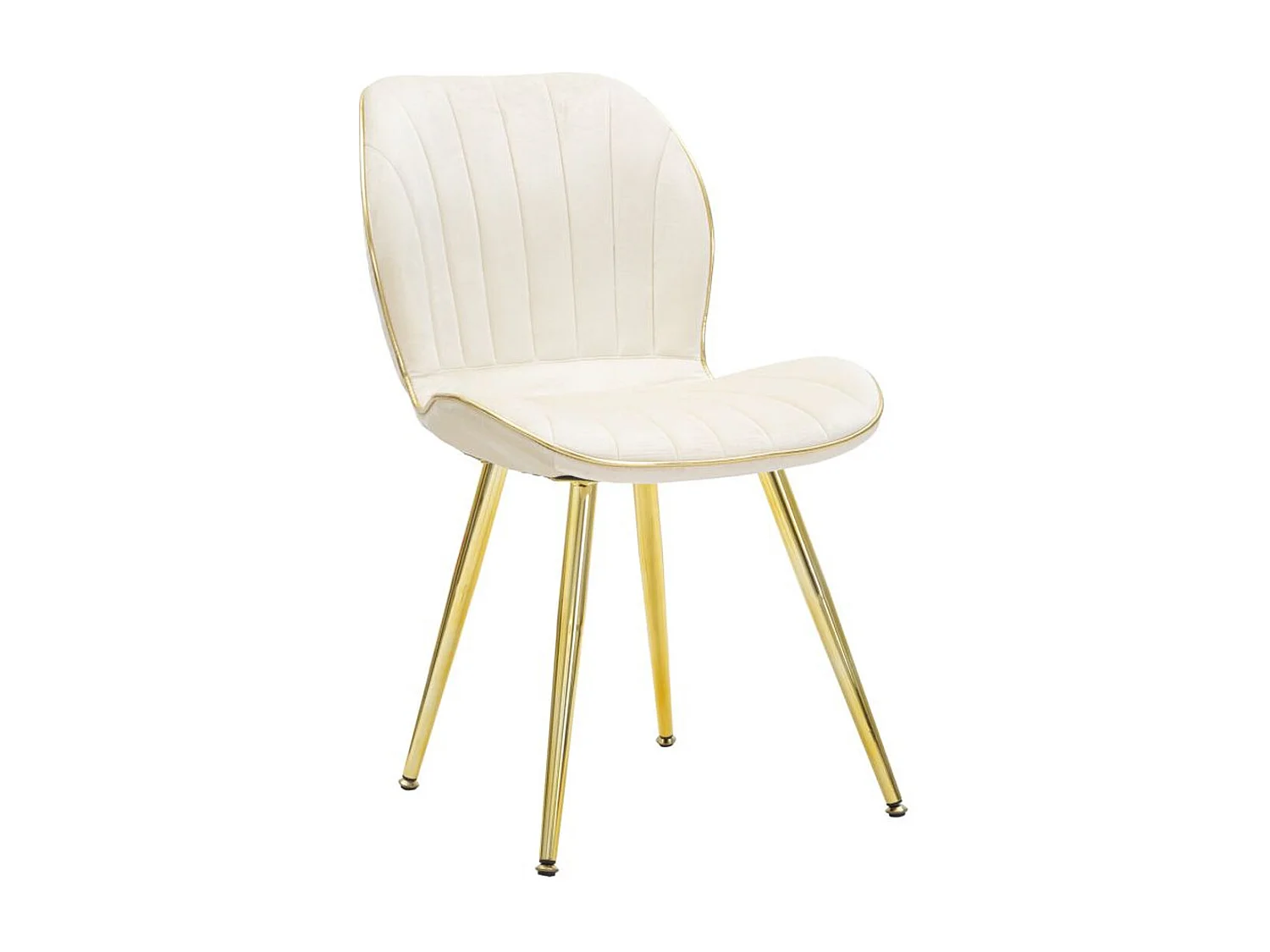 Set mit 2 Stühle VKH383, Beige, 46x58x77 cm, Kendra Home