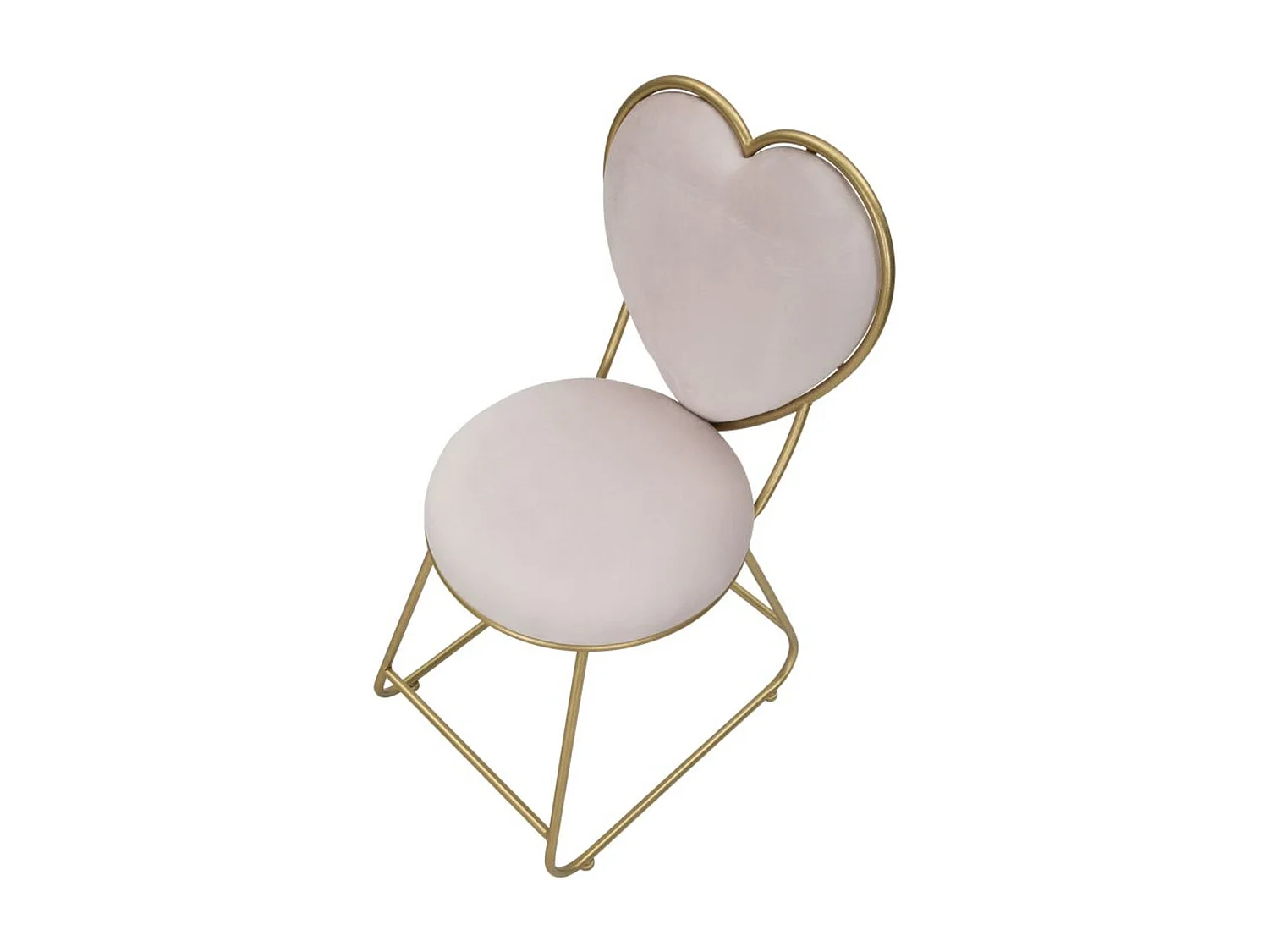 Stoel Hart 14, Roze, 37x47x80 cm, Kendra Home