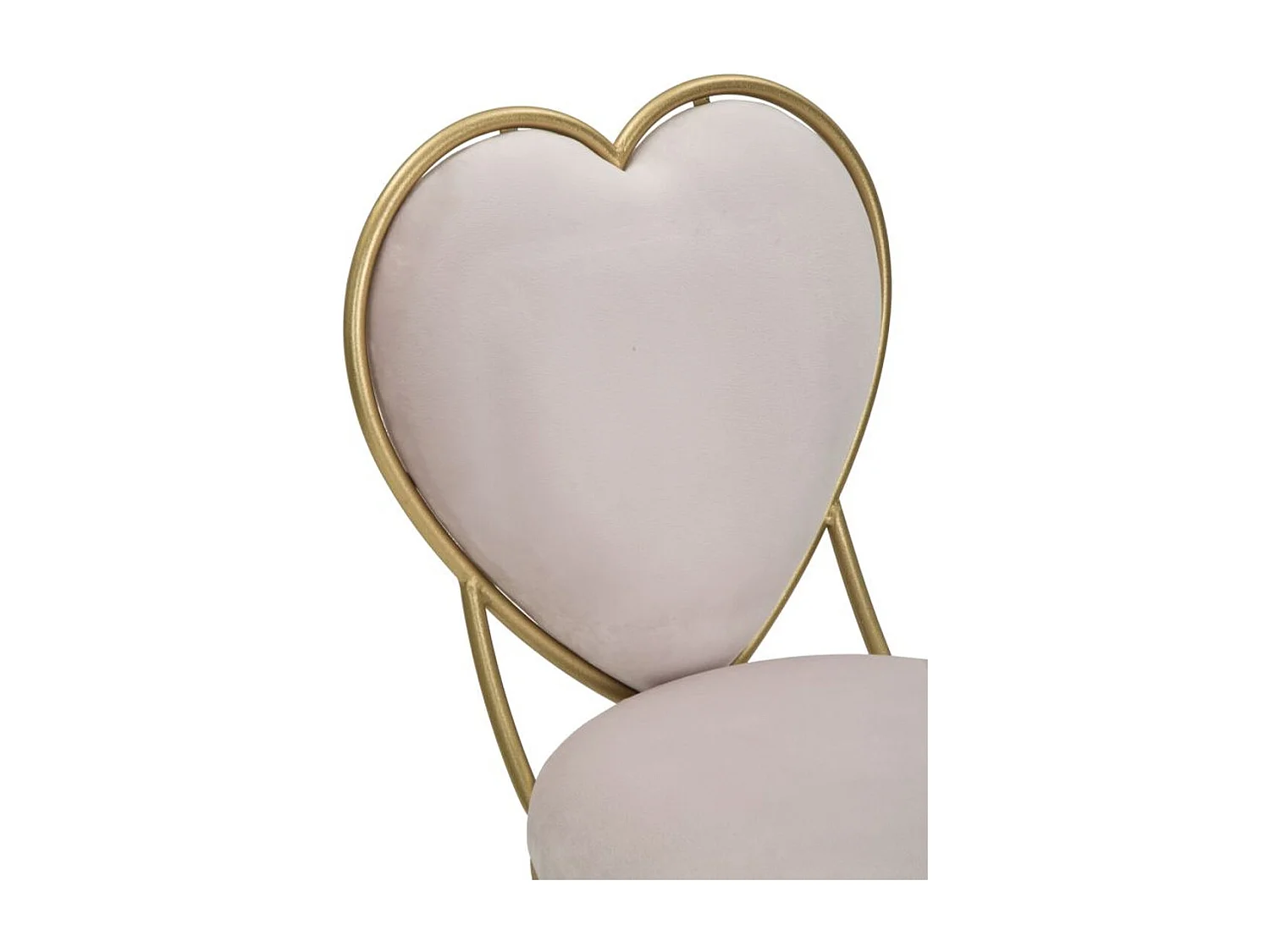 Stoel Hart 14, Roze, 37x47x80 cm, Kendra Home