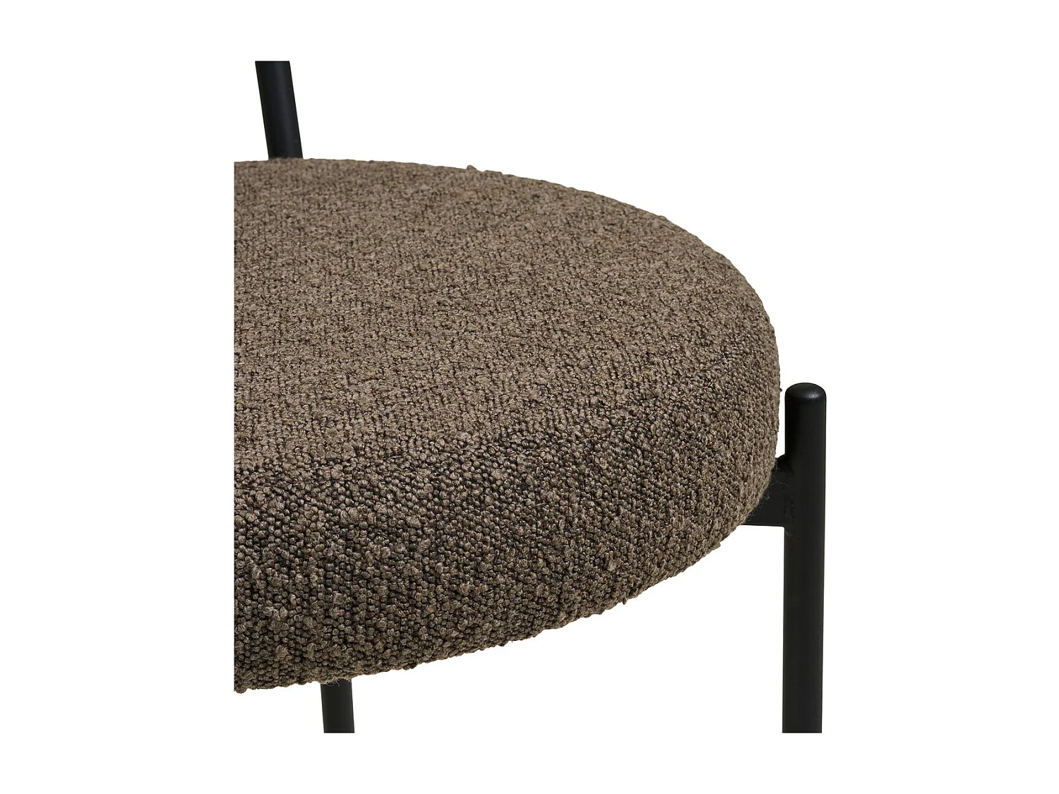 Lot de 2 Chaises Badalona, Marron, 49,5x47x72,5 cm, Kendra Home