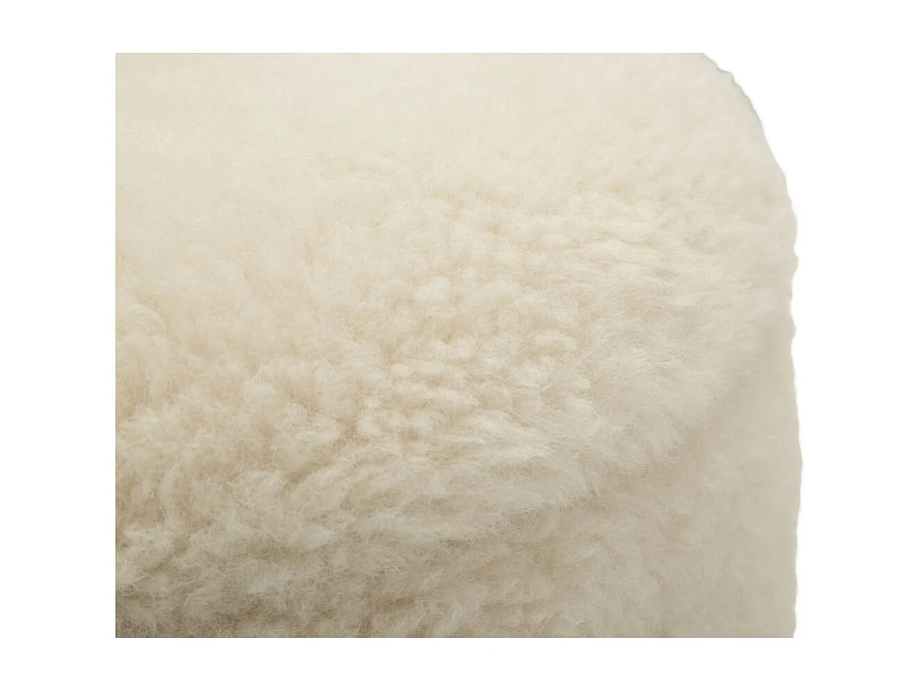 Pouf VKH720, Beige, 47x40x40 cm, Kendra Home
