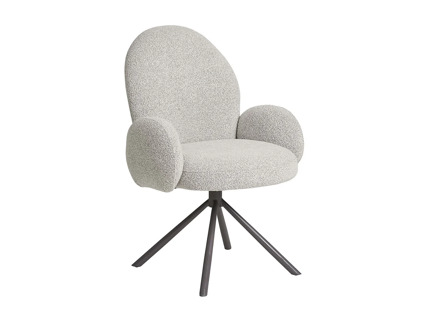 Stuhl Lana, Beige, 69x65x91,5 cm, Kendra Home