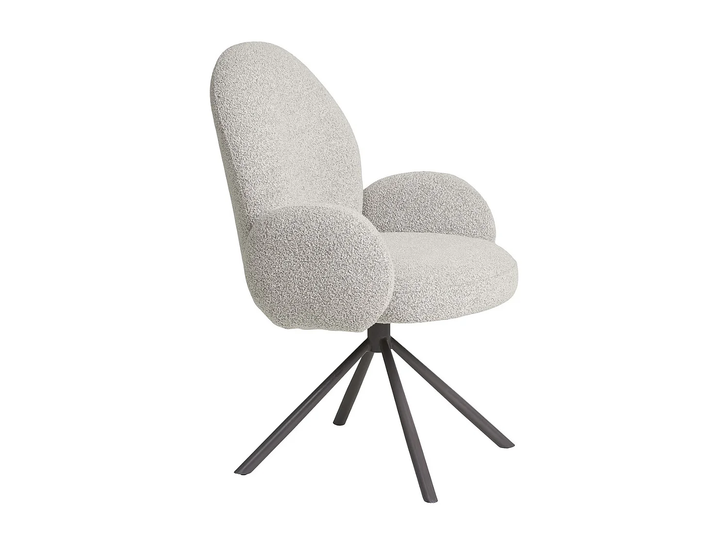 Stuhl Lana, Beige, 69x65x91,5 cm, Kendra Home