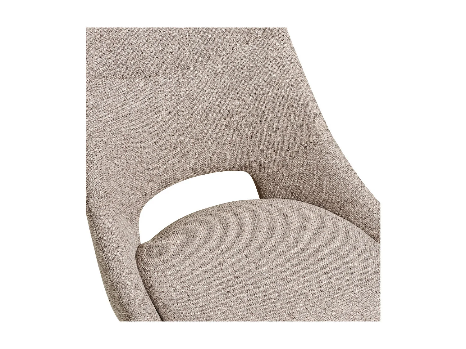 Juego de 2 Sillas Dokka, Beige, 57,5x52x87,5 cm, Kendra Home