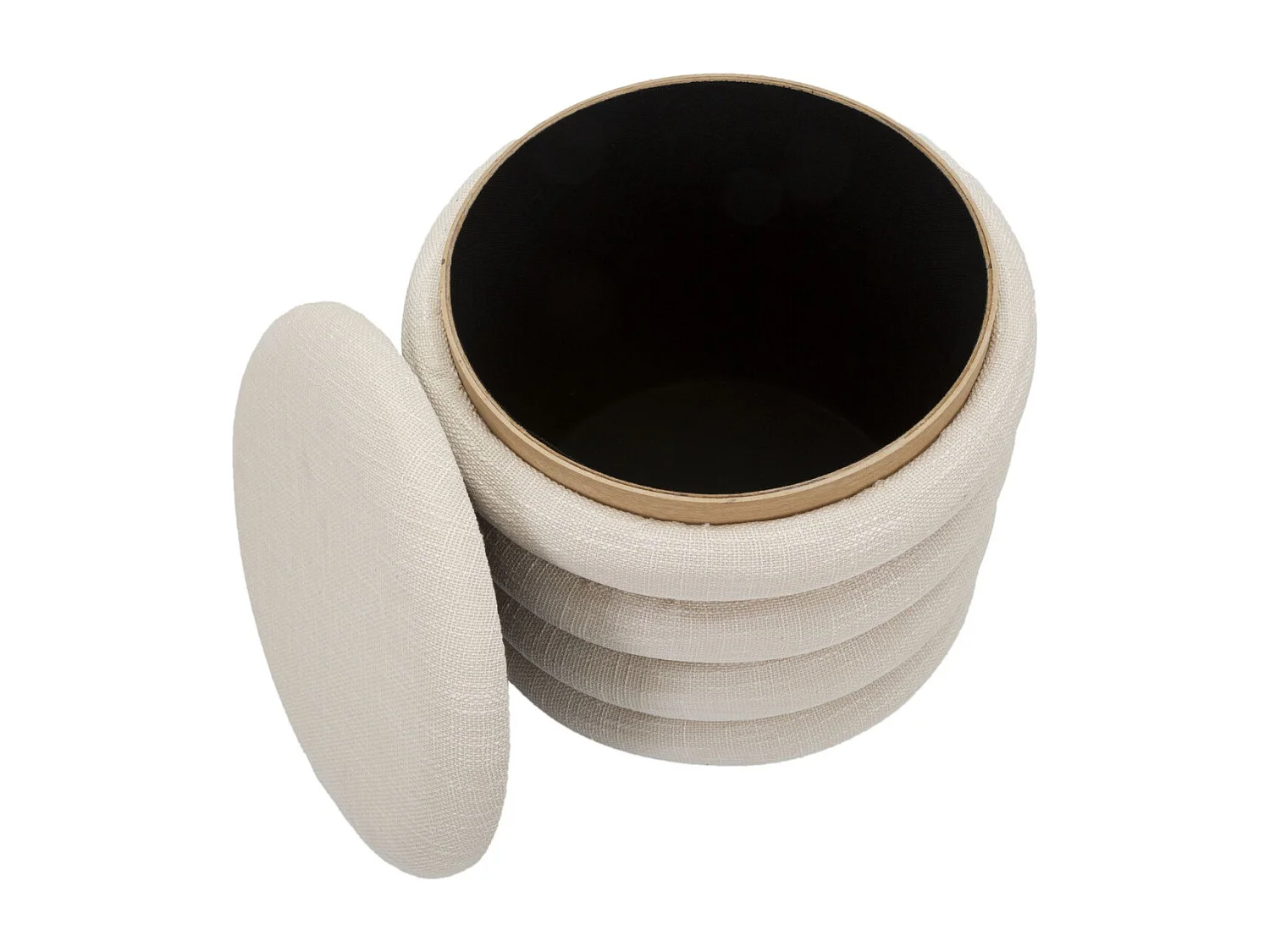 Hocker VKH362, Braun, 40x40x42 cm, Kendra Home