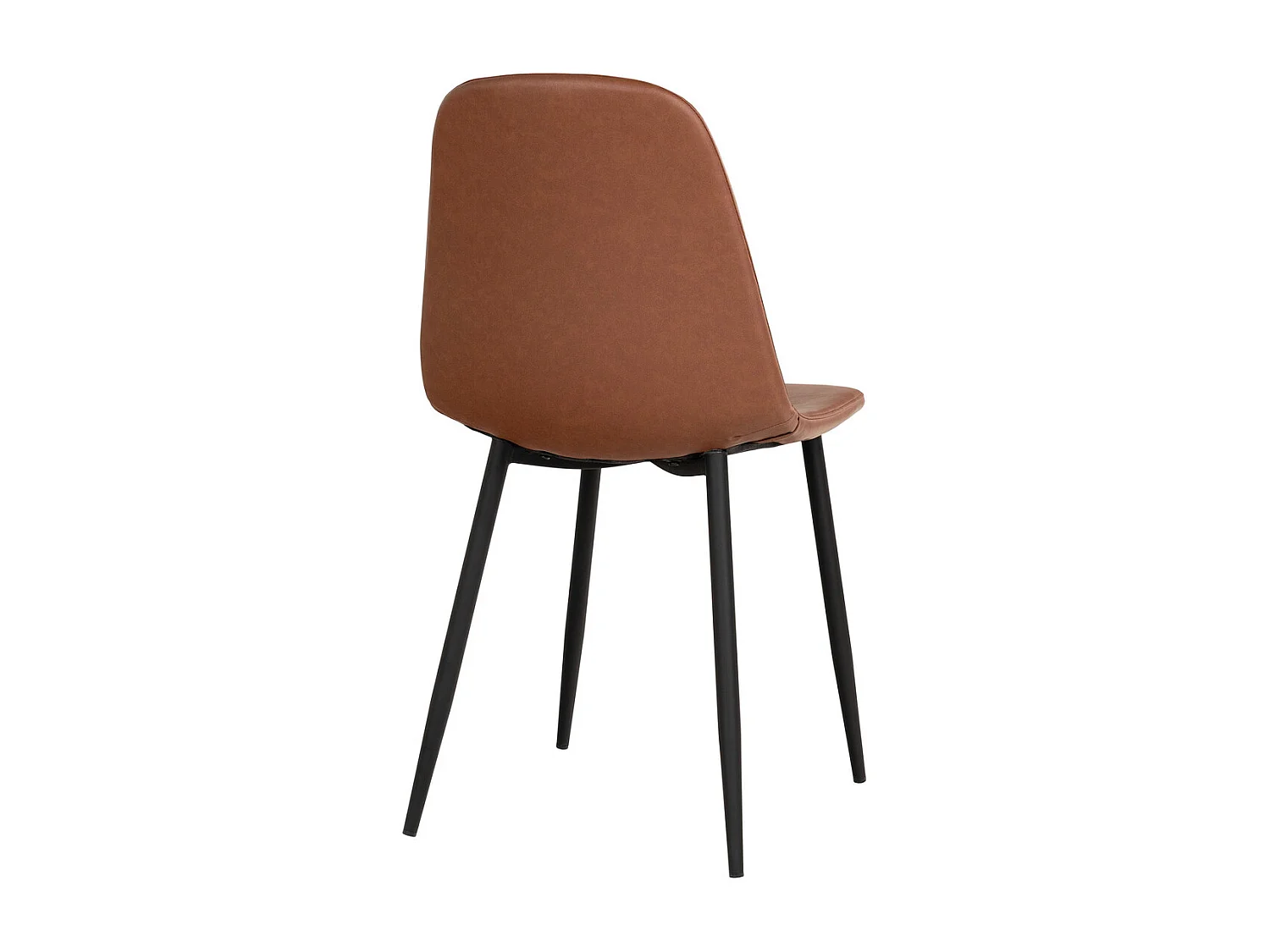 Set mit 2 Stühle Stockholm, Braun, 54x44x88 cm, Kendra Home