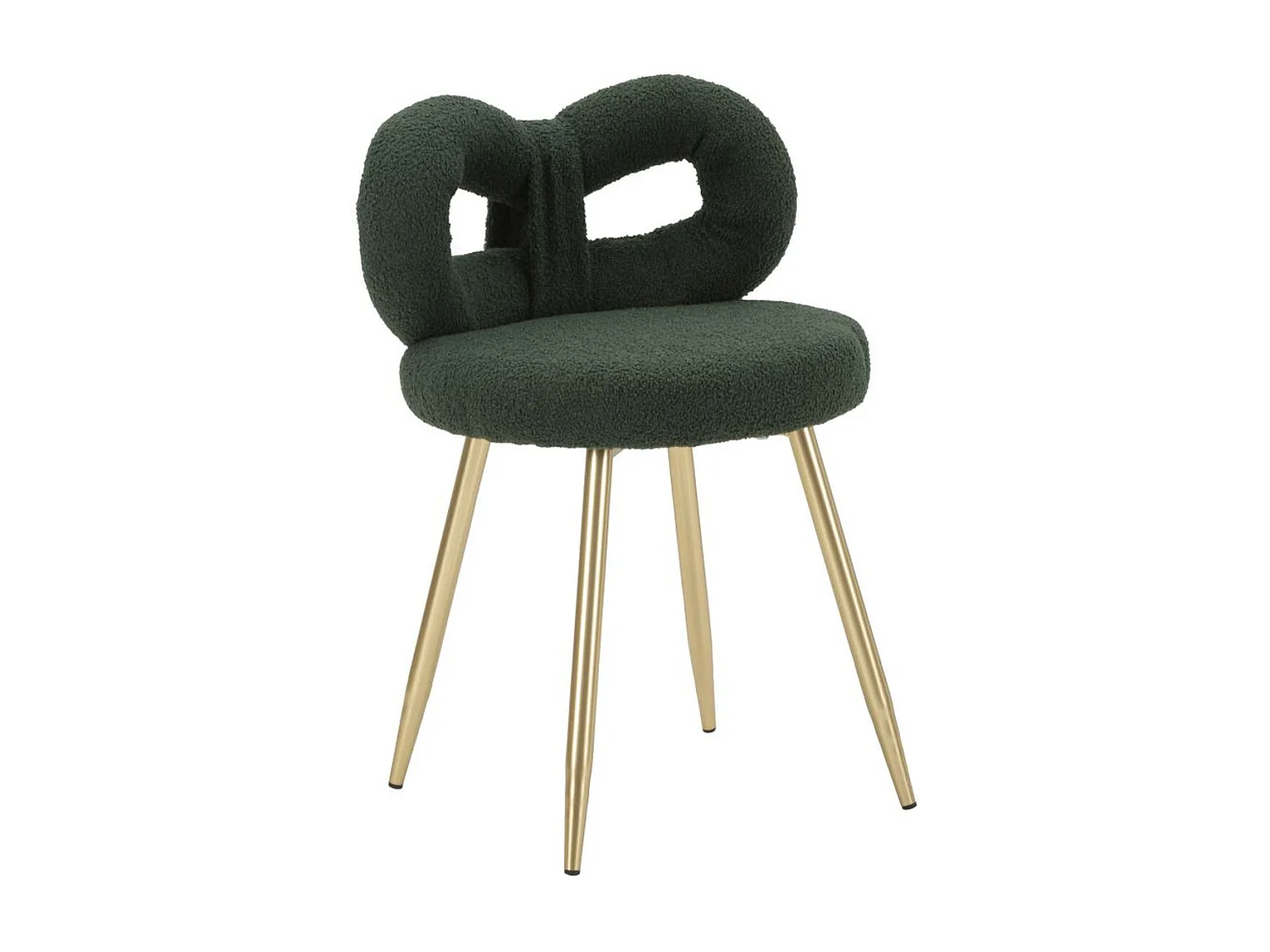 Stoel Strik 2, Groen, 40x40x67 cm, Kendra Home