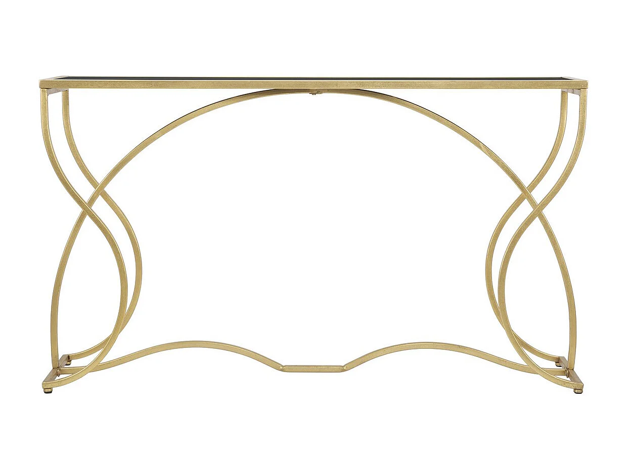 Console Tafel VKH626, Goud, 130x40x75 cm, Kendra Home