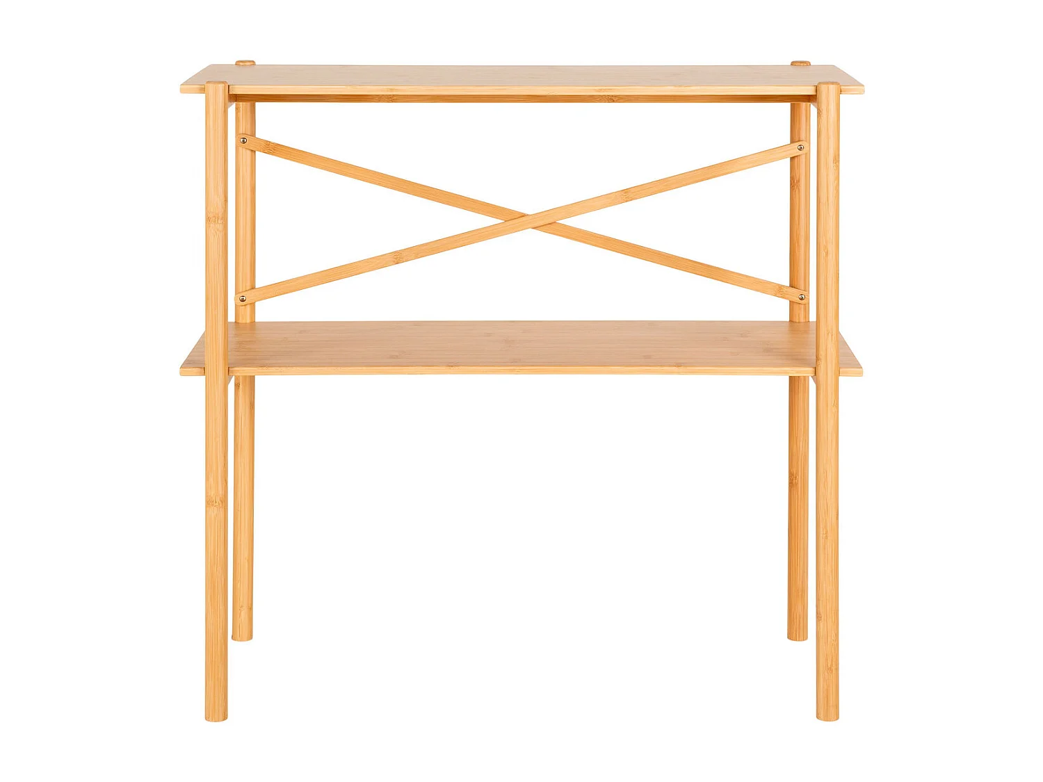 Konsolentisch Manaus, Braun, 32x83x80,5 cm, Kendra Home