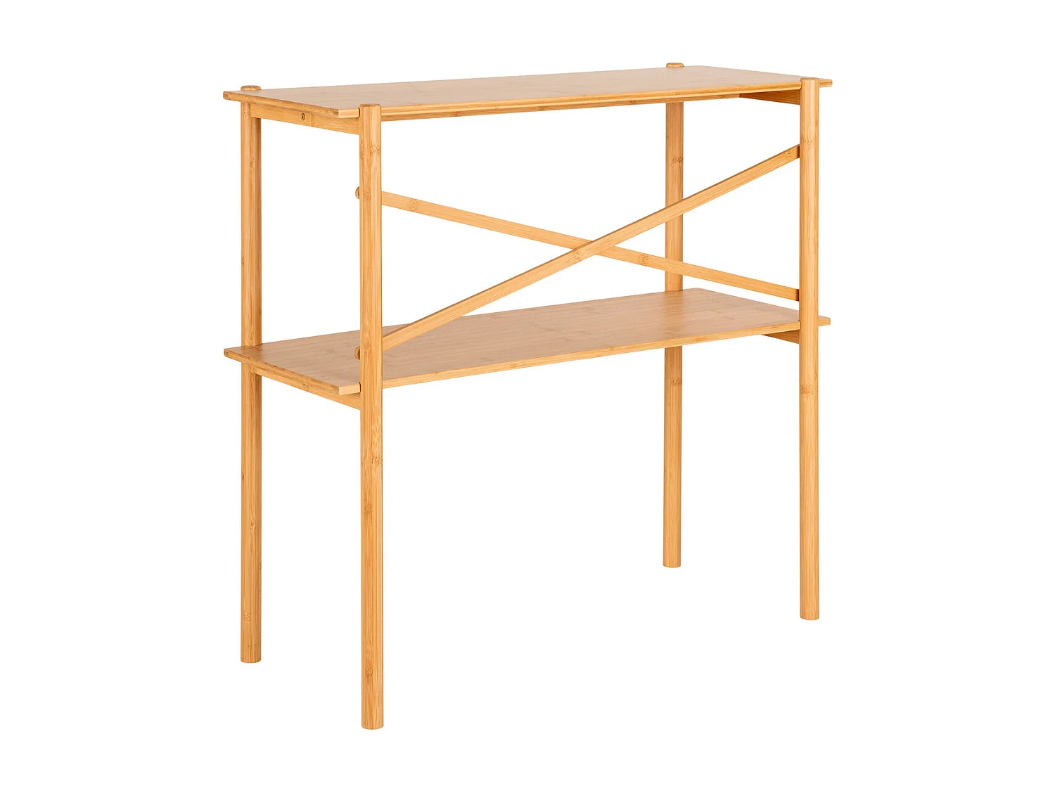 Konsolentisch Manaus, Braun, 32x83x80,5 cm, Kendra Home