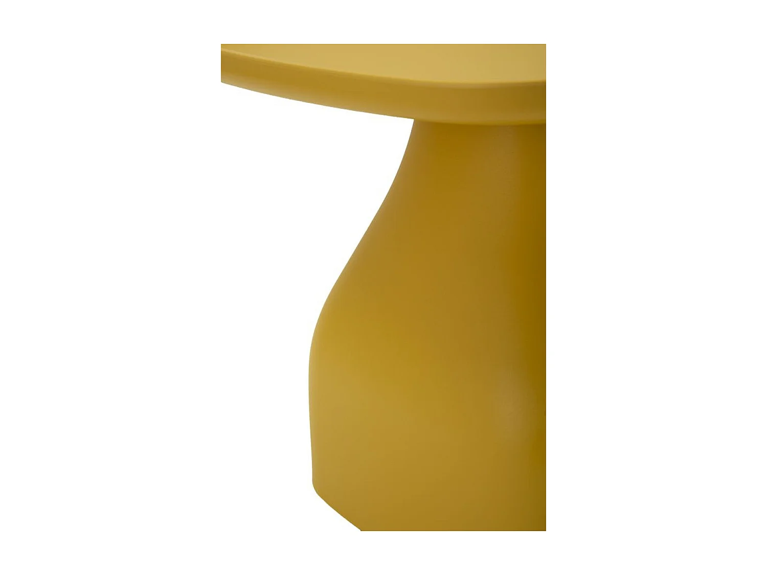 Kaffeetisch VKH708, Gelb, 38x48x48 cm, Kendra Home
