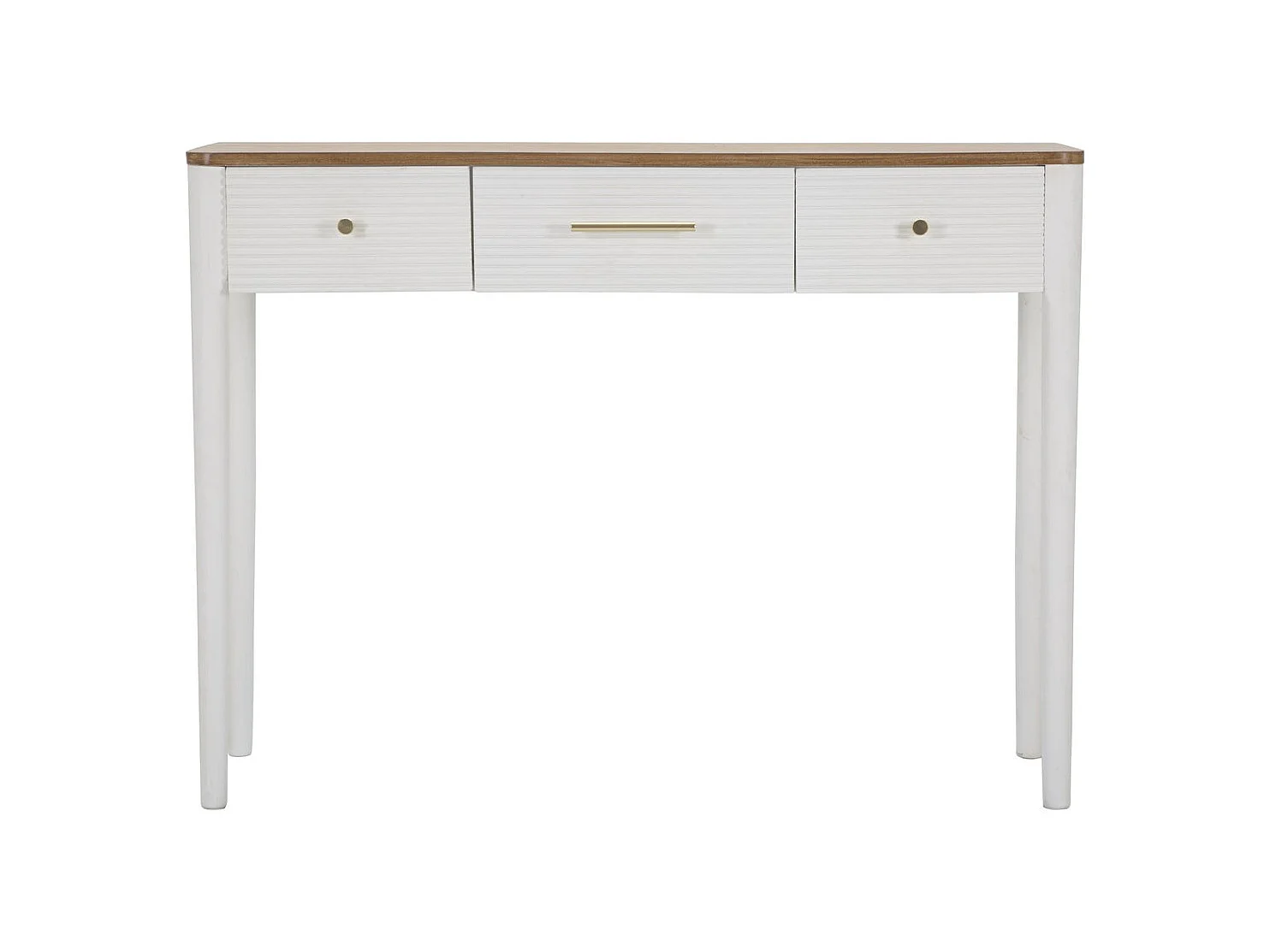 Consola VKH606, Branco, 107x37x80 cm, Kendra Home