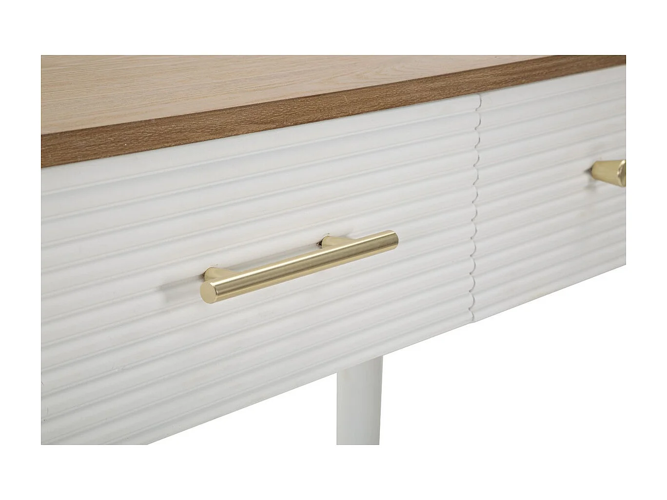 Consola VKH606, Branco, 107x37x80 cm, Kendra Home