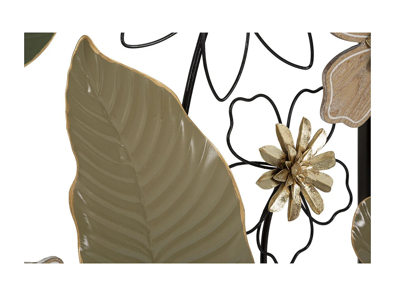 Console Tafel Natura 2, Veelkleurig, 108x36,8x80 cm, Kendra Home