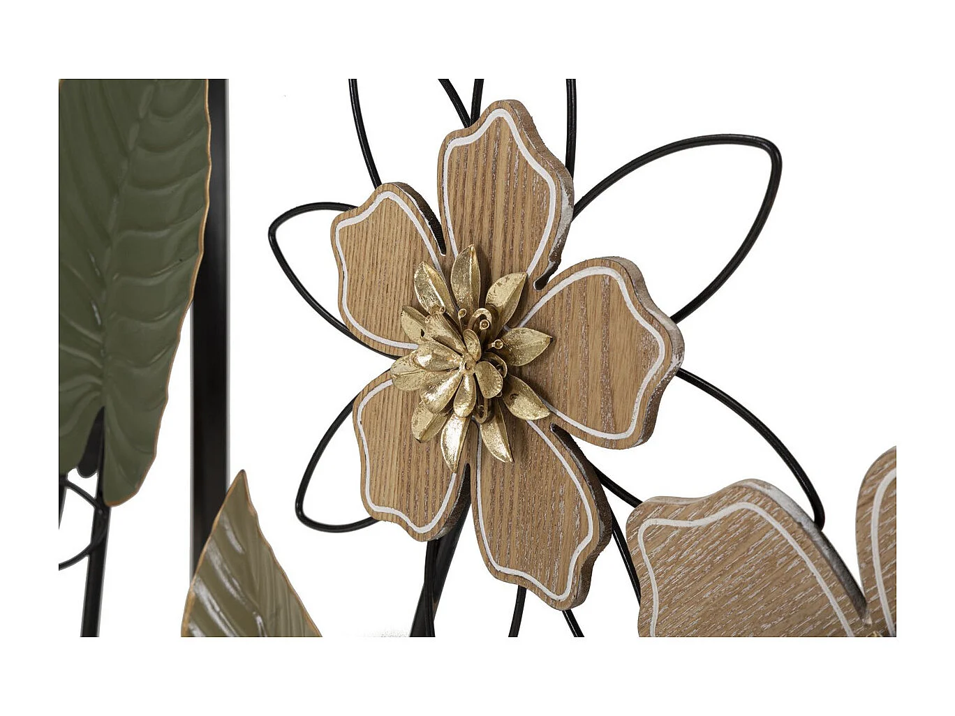 Console Tafel Natura 2, Veelkleurig, 108x36,8x80 cm, Kendra Home