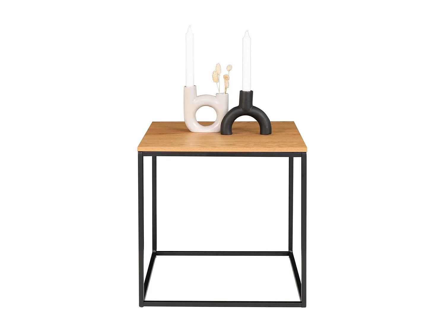 Mesa de Centro Vita, Marrón, 45x45x45 cm, Kendra Home