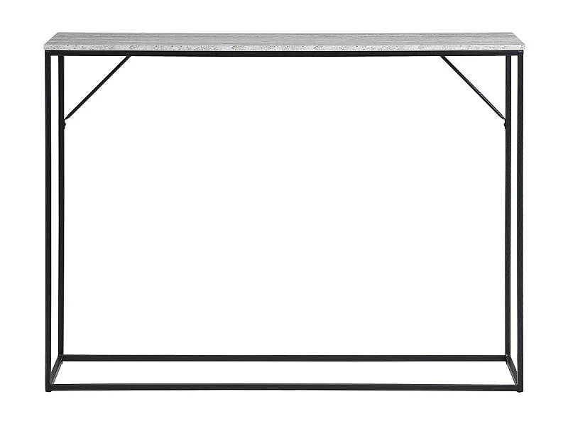 Konsolentisch Vita, Braun, 110x26x80 cm, Kendra Home