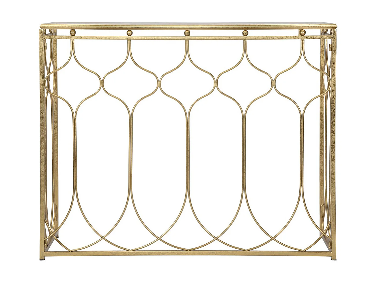 Console Tafel VKH613, Goud, 96,5x41x78 cm, Kendra Home