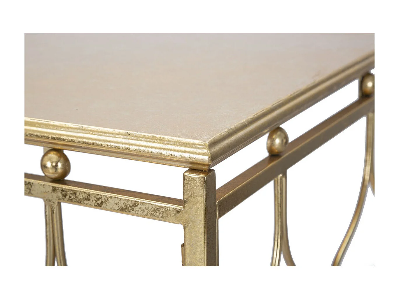 Console Tafel VKH613, Goud, 96,5x41x78 cm, Kendra Home