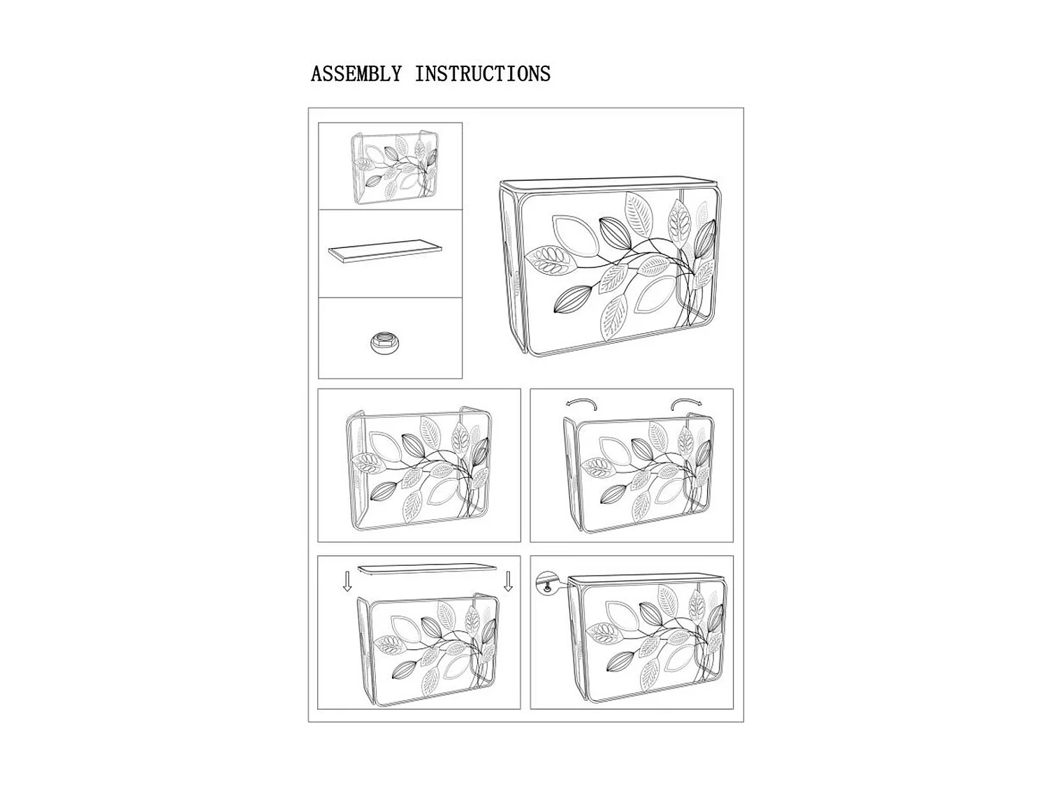 Console Tafel Natura 3, Veelkleurig, 108x36,8x80 cm, Kendra Home