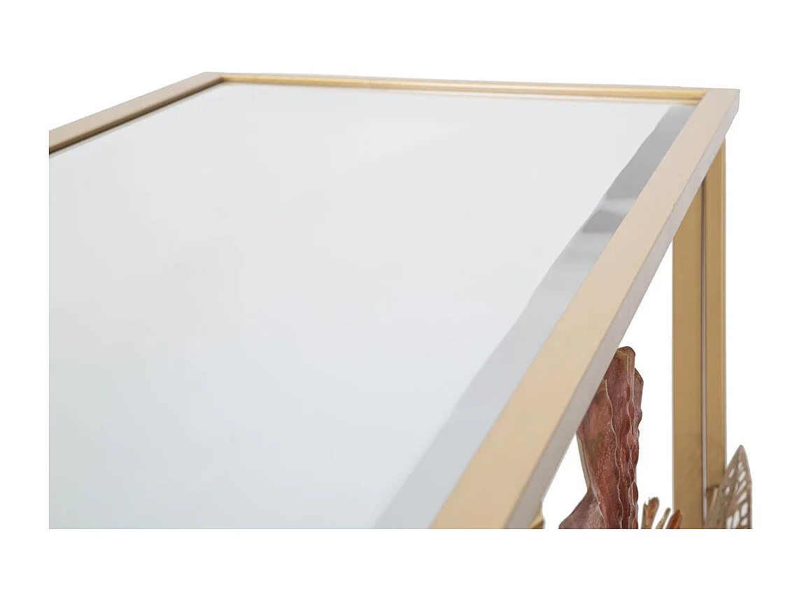 Console Tafel Blad 69, Veelkleurig, 114x41,5x80 cm, Kendra Home