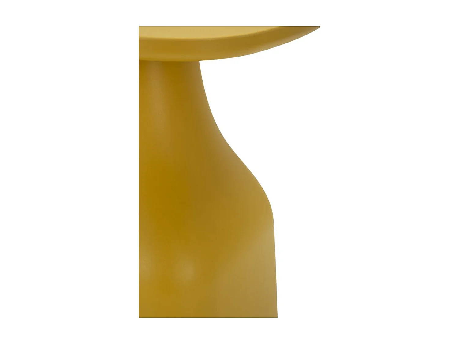 Table d'Appoint VKH707, Jaune, 50x48x48 cm, Kendra Home