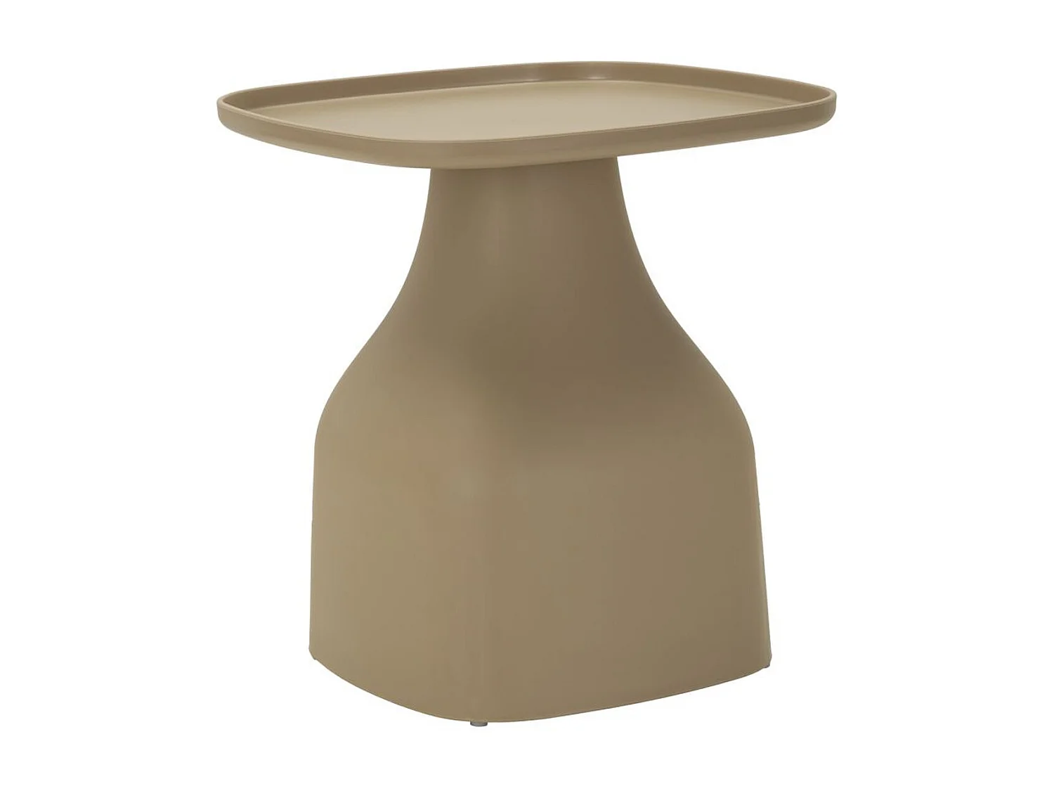 Tavolino VKH711, Grigio, 50x48x48 cm, Kendra Home