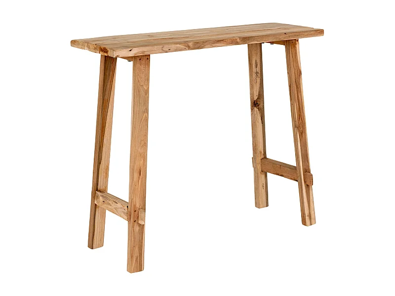 Konsolentisch Girona, Braun, 90x30x80 cm, Kendra Home