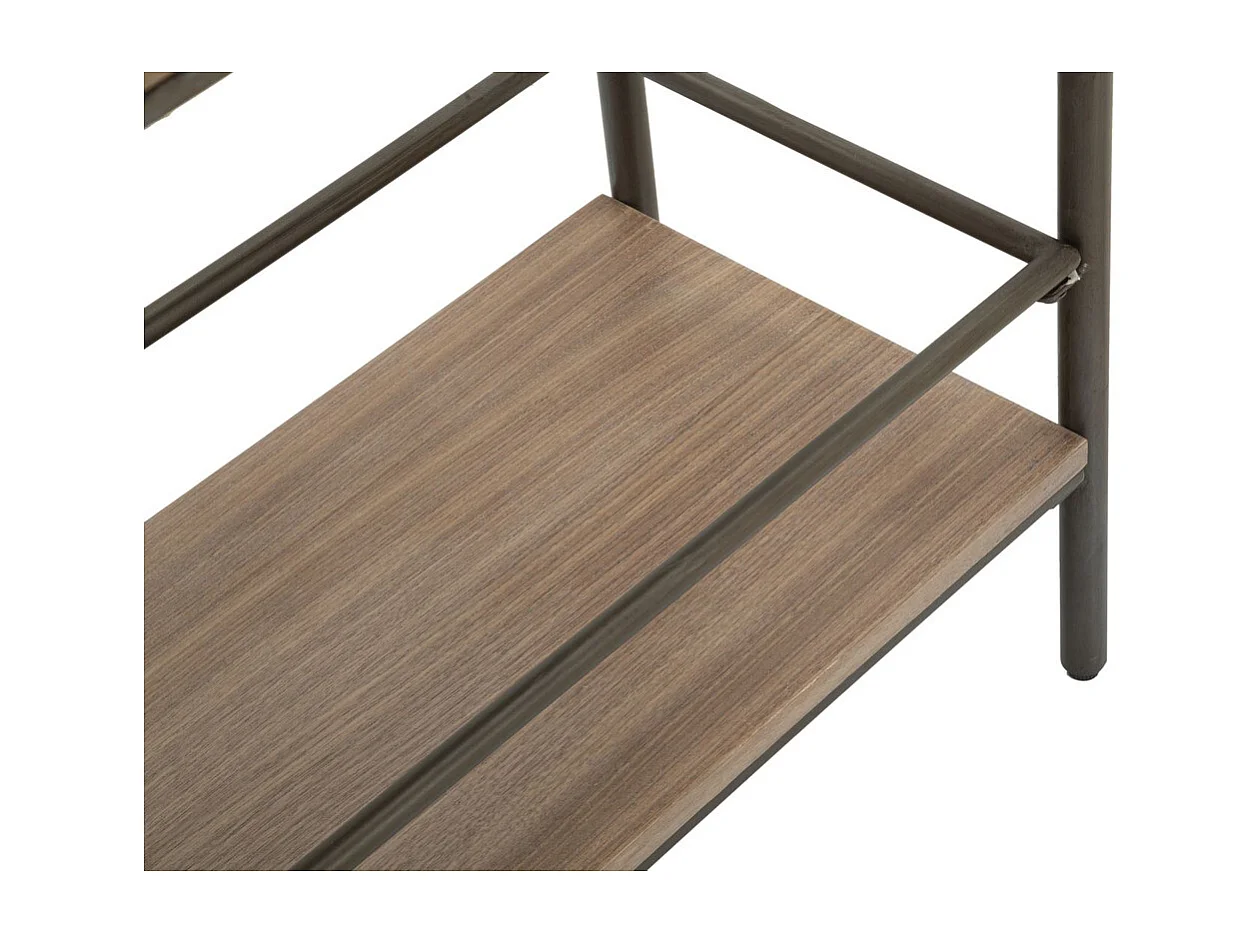 Table Console VKH610, Marron, 100x42x110 cm, Kendra Home