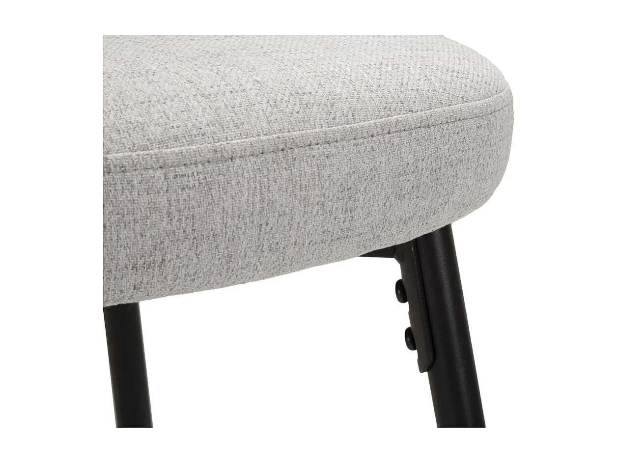 Set mit 2 Hohe Hocker VKH432, Grau, 52x59x108 cm, Kendra Home