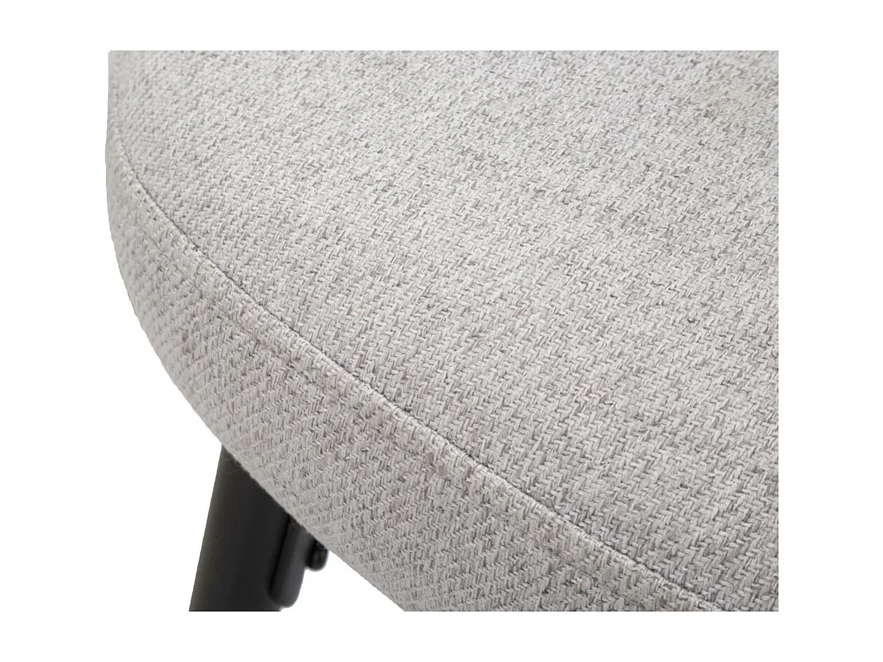 Set mit 2 Hohe Hocker VKH432, Grau, 52x59x108 cm, Kendra Home