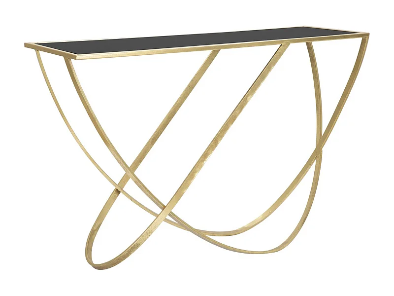 Console Tafel VKH620, Goud, 120x40x79 cm, Kendra Home