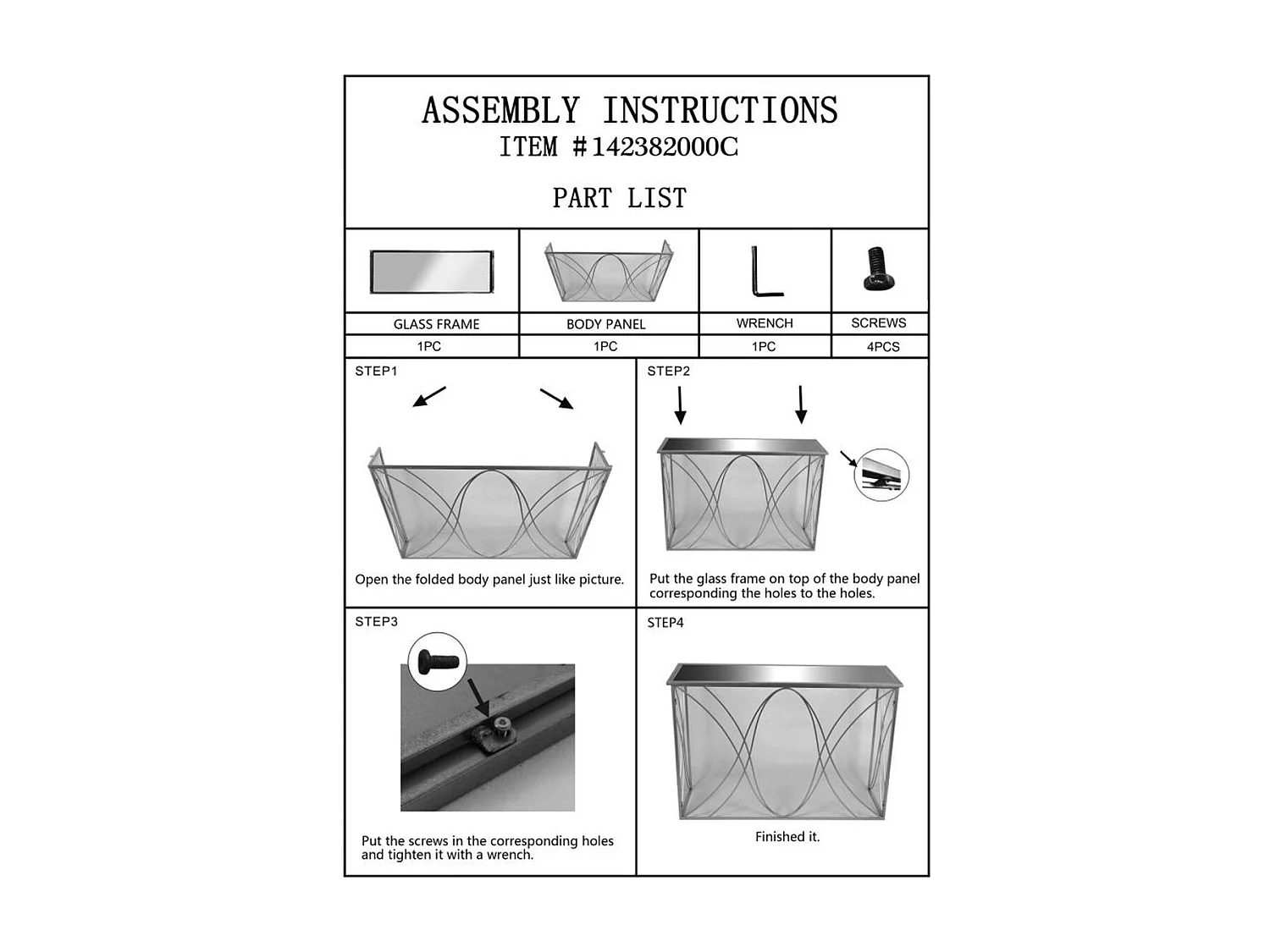 Console Tafel VKH627, Goud, 120x40x80 cm, Kendra Home