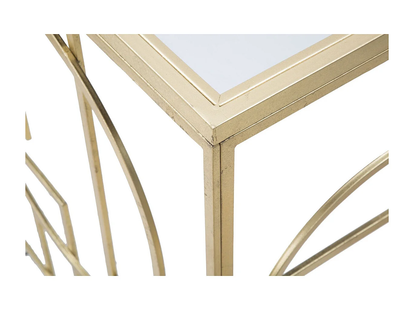 Console Tafel VKH625, Goud, 120x41x81 cm, Kendra Home