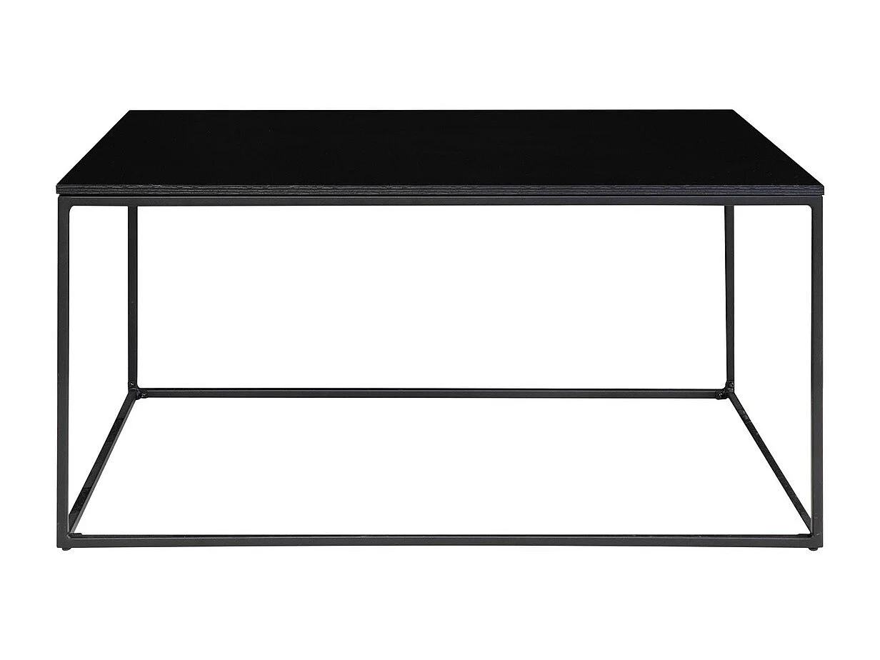 Table d'Appoint Vita, Noir, 60x90x45 cm, Kendra Home