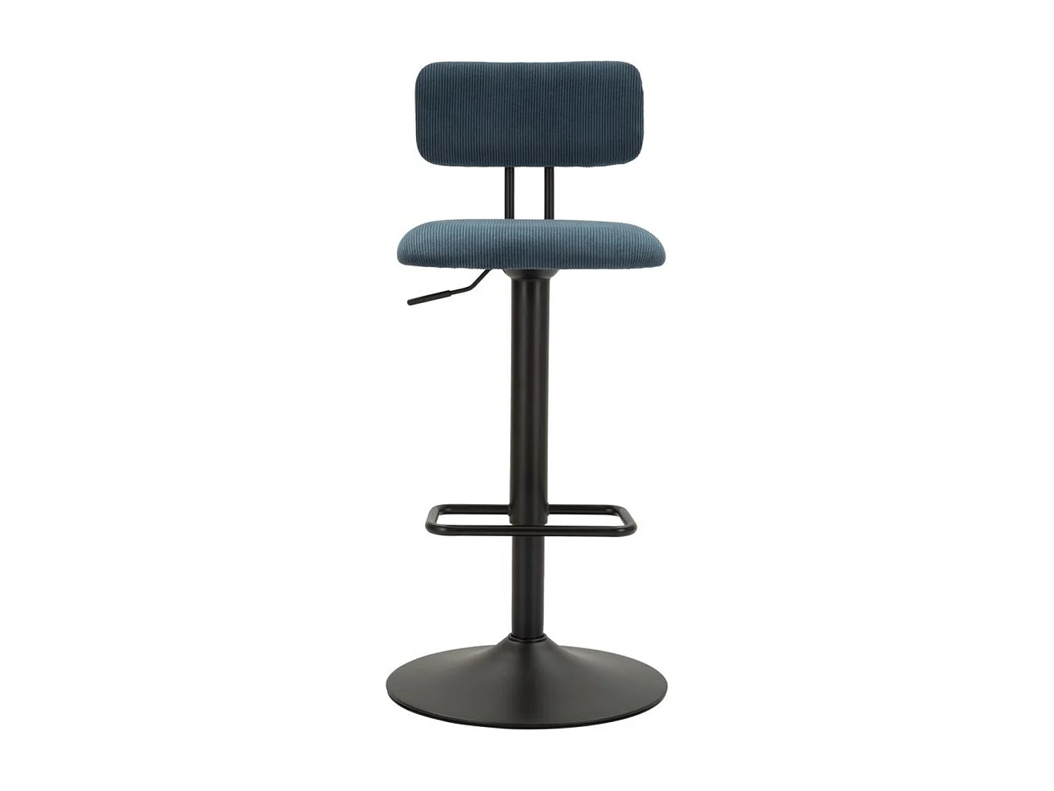 Set mit 2 Hohe Hocker VKH447, Schwarz, 41x47,5x85 cm, Kendra Home