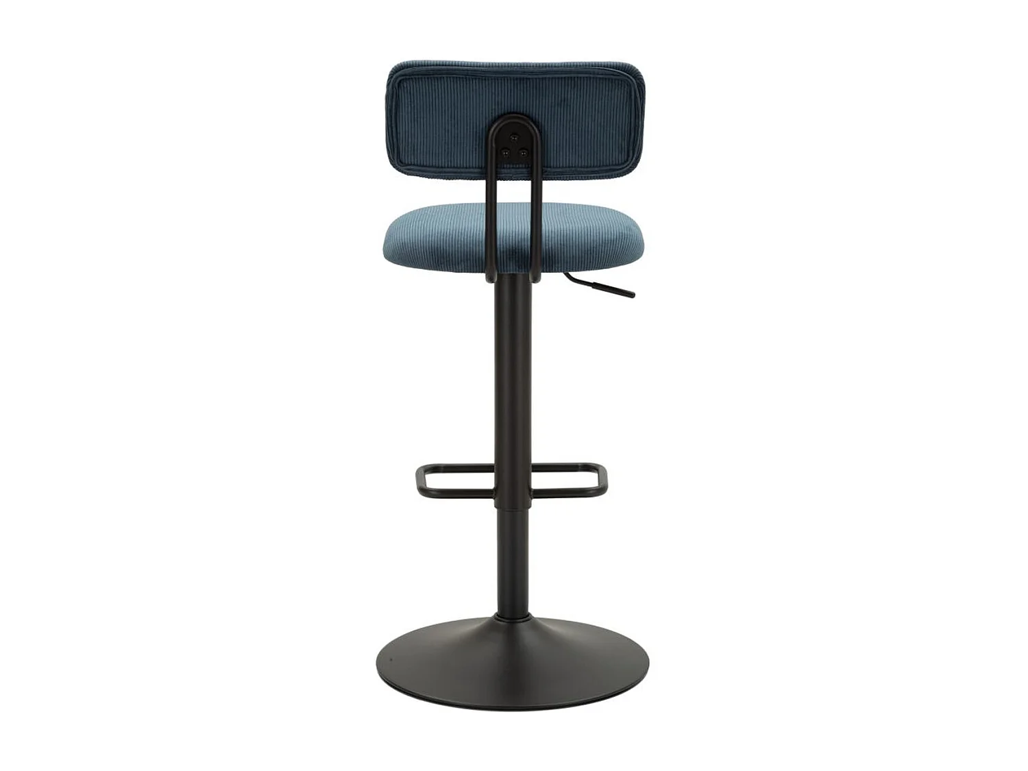 Set mit 2 Hohe Hocker VKH447, Schwarz, 41x47,5x85 cm, Kendra Home